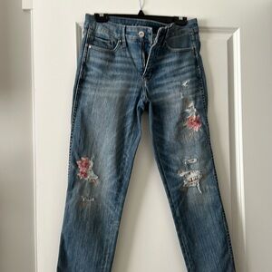 Crop jeans from WHBM never worn size 4L